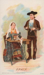 Sewing Machine, Spain by American School